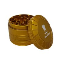 Headchef  S U N  M A C H I N E 62mm 4  Part  Grinder    Gold